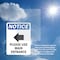 Signmission Please Use Main Entrance Sign, Vinyl Decal, 5in W x 7in L, 2PK OS-2PACK-NS-D-57-V-17621 - alternate 3
